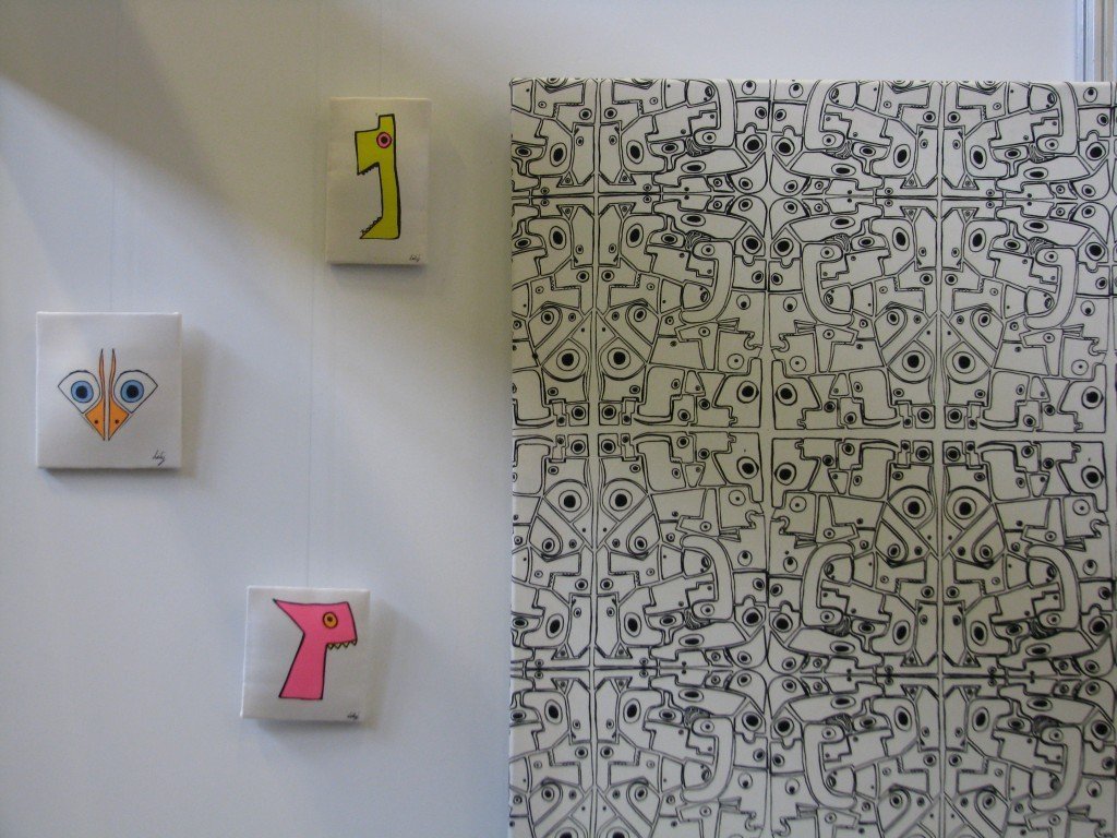 Adam og Lilý - textíll og tré