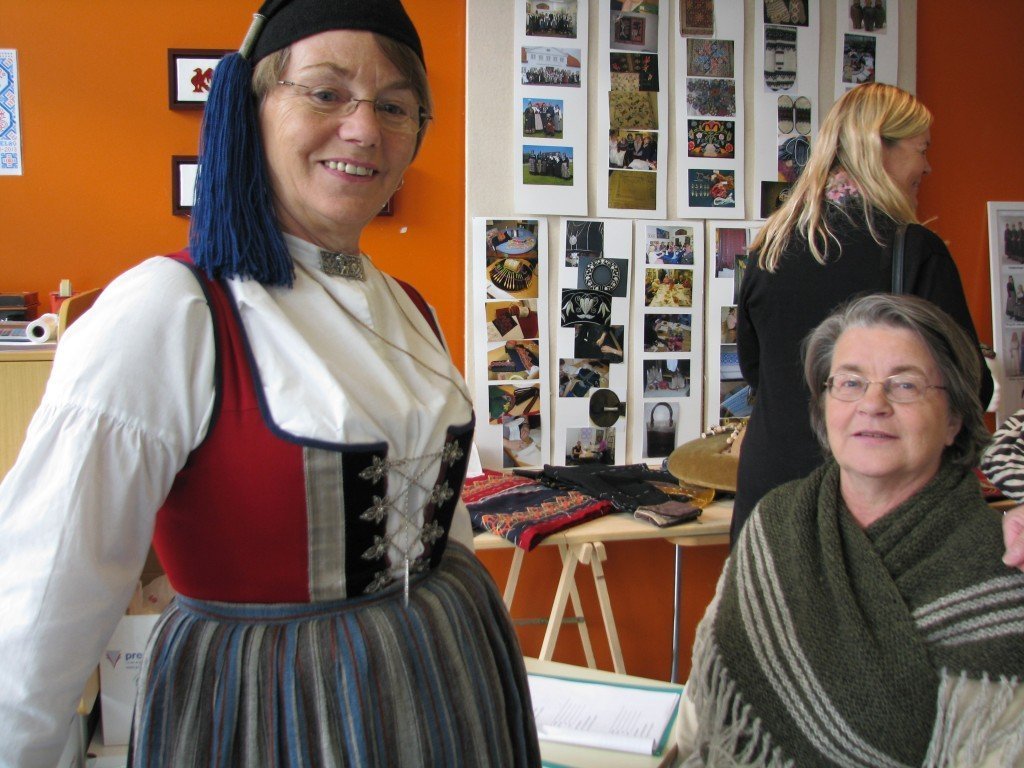 Í bás Heimilisiðnaðarfélagsins