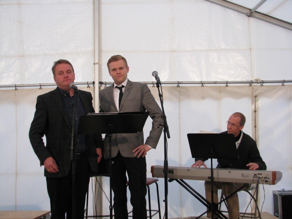 Óskar Pétursson, Hjalti Jónsson og Daníel Þorsteinsson