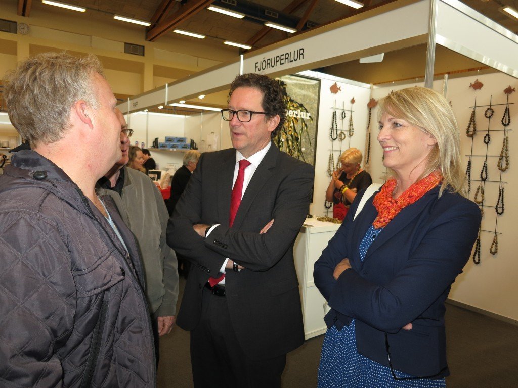 Kristján Þór Júlíusson og Guðbjörg Ringsted