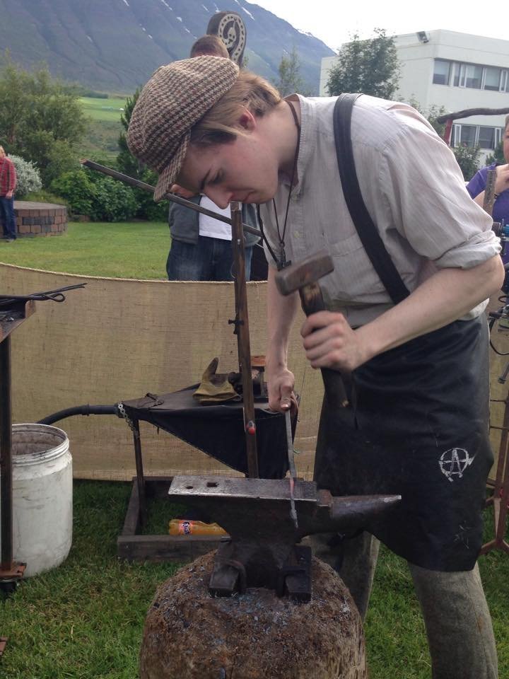 Járnsmiður Þjóðháttafélagsins Handraðans