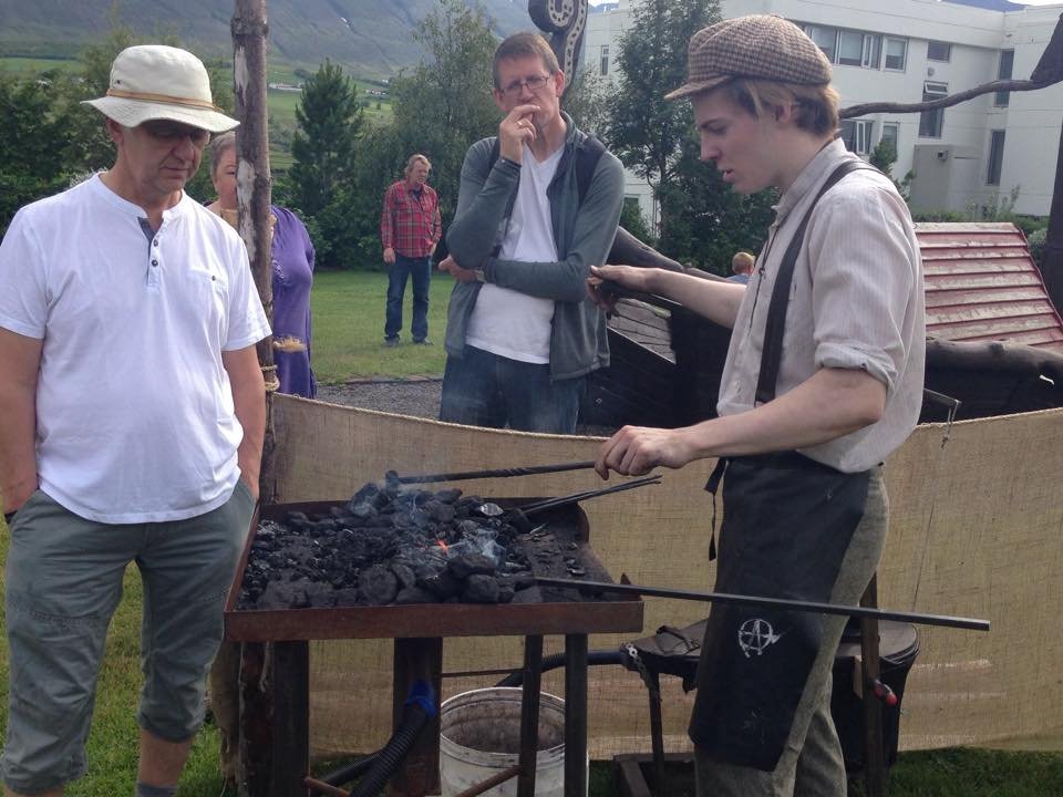 Járnsmiður Þjóðháttafélagsins Handraðans