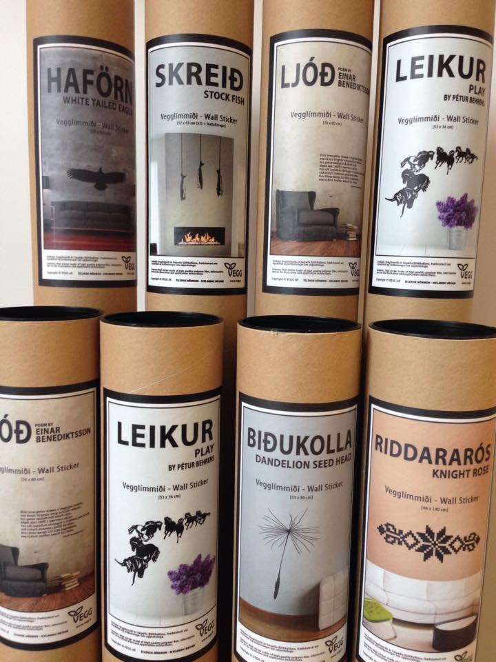 VEGG - íslenskir vegglímmiðar og gluggamyndir