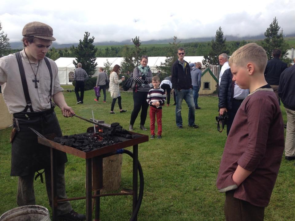 Járnsmiður Þjóðháttafélagsins Handraðans