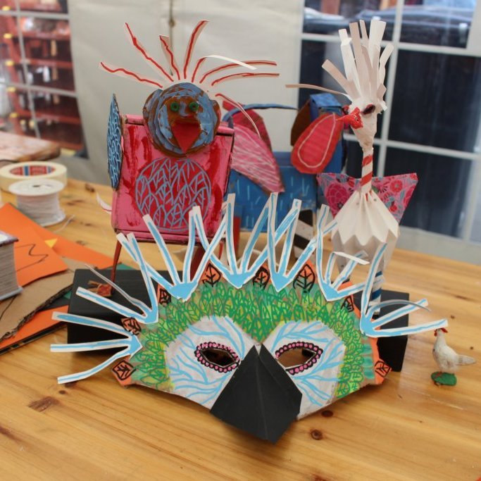 Glæsileg listaverk frá Listasmiðju barnanna