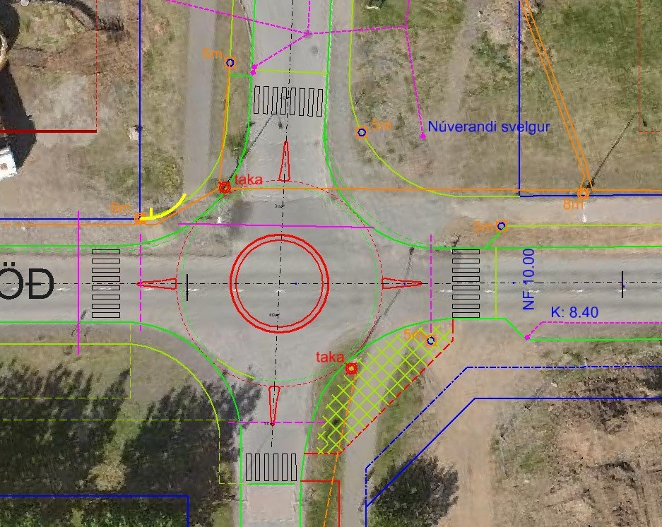 Frétt vegna malbikunarframkvæmda