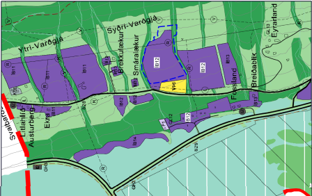 Kotra, Eyjafjarðarsveit – tillaga að deiliskipulagi fyrir annan áfanga íbúðarsvæðis í landi Kotru