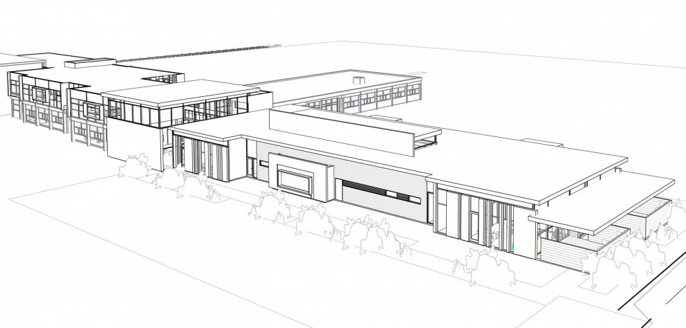 Viðbygging Hrafnagilsskóla 2021
