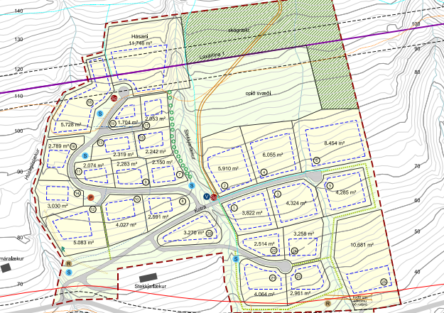 Kotra, Eyjafjarðarsveit – tillaga að deiliskipulagi fyrir þriðja áfanga íbúðarsvæðis í landi Kotru.