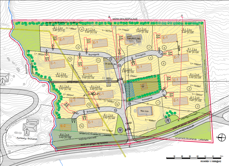 Brúarland, Eyjafjarðarsveit – auglýsing deiliskipulagstillögu