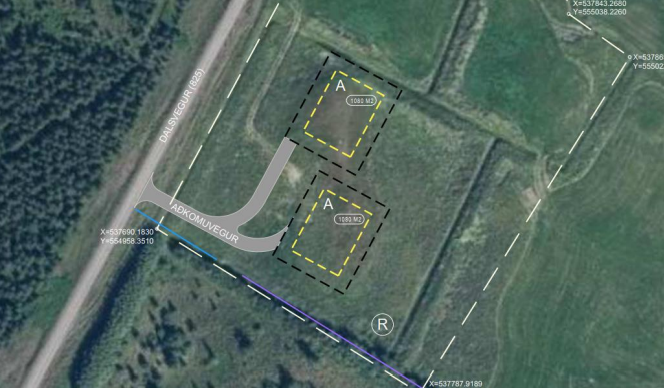 Samkomugerði, Eyjafjarðarsveit auglýsing aðal- og deiliskipulagstillögu