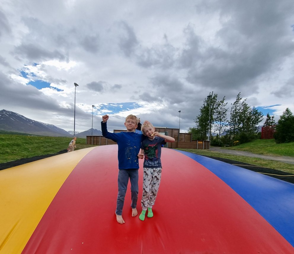 Ærslabelgir í Hrafnagilshverfi