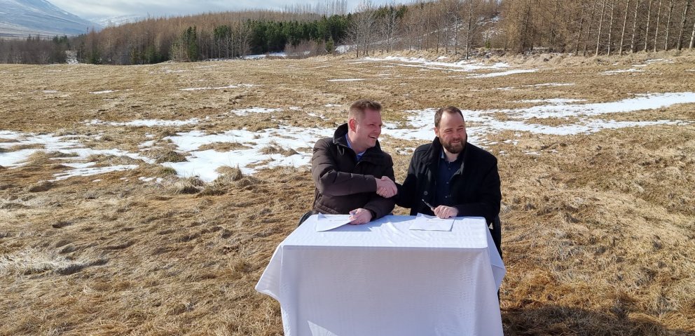 Finnur Yngvi Kristinsson og Viðar Helgason