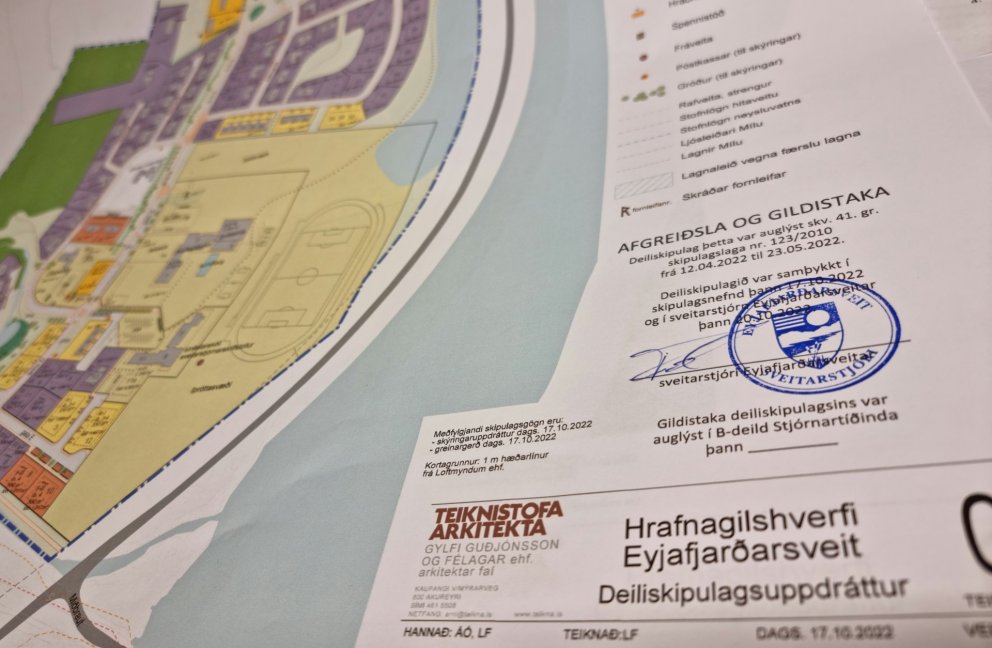 Deiliskipulag Hrafnagilshverfis tekur gildi