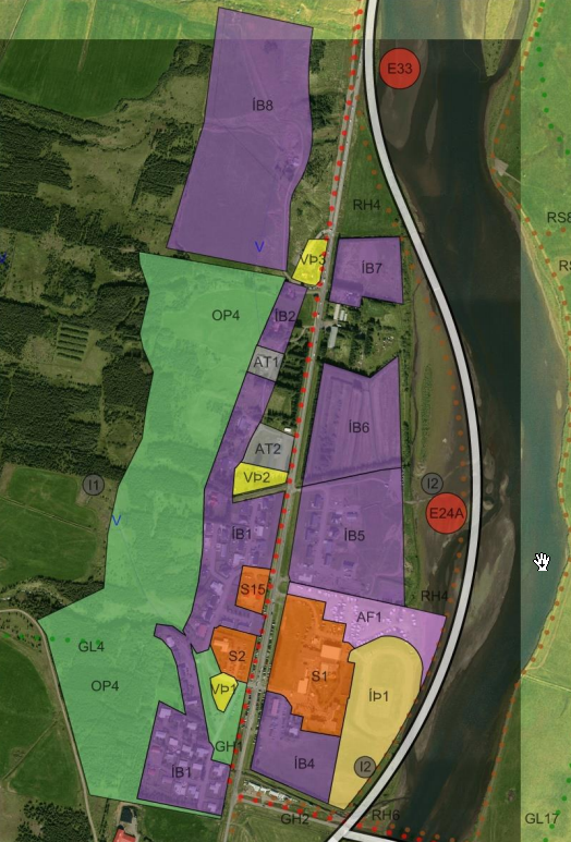 Deiliskipulagssvæði