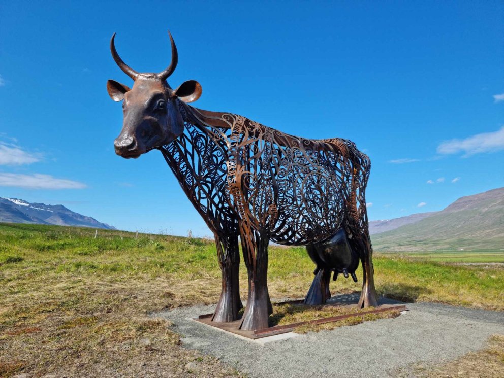 Risakusan og listaverkið Edda