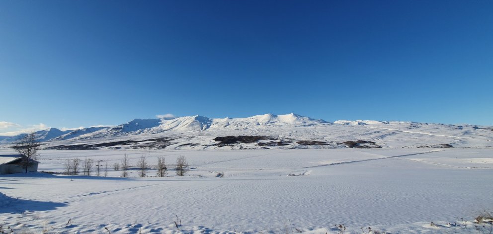 Eyjafjarðarsveit séð frá Lambinn