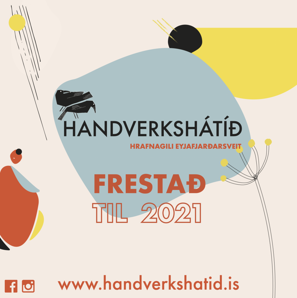 Handverkshátíð í Eyjafjarðarsveit frestað til 2021