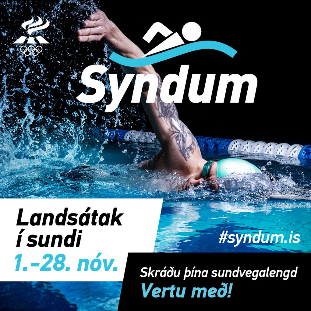 Syndum, landsátak í sundi 1. – 28. nóvember
