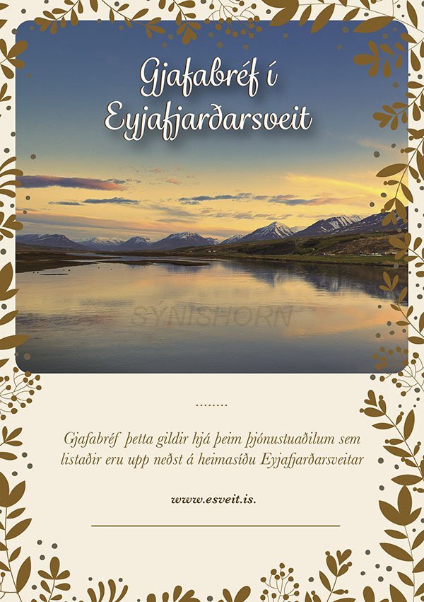 Gjafabréf í Eyjafjarðarsveit