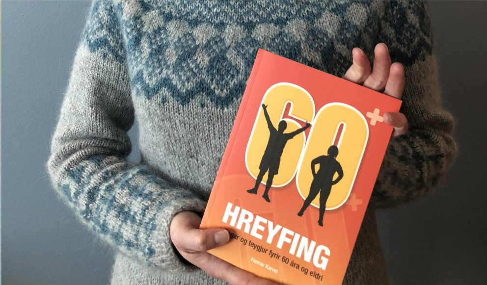 Halldóra Magnúsdóttir, með gjöfina 60+ Hreyfing