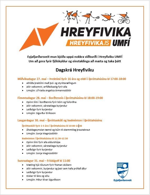 Hreyfivika UMFÍ 2020