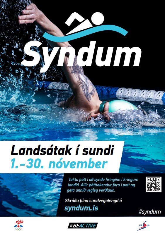 Landsátak í sundi 1.-30. nóvember 2022