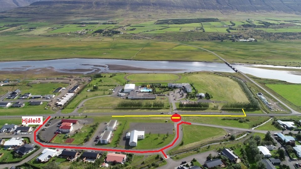 Hrafnagilshverfi hjáleið