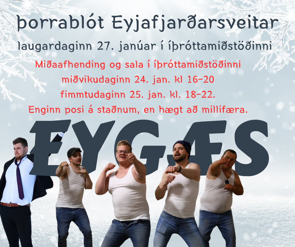 Þorrablót 2024 - Miðaafhending og sala