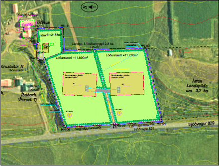 Þórustaðir II, Eyjafjarðarsveit – breyting á gildandi deiliskipulagi