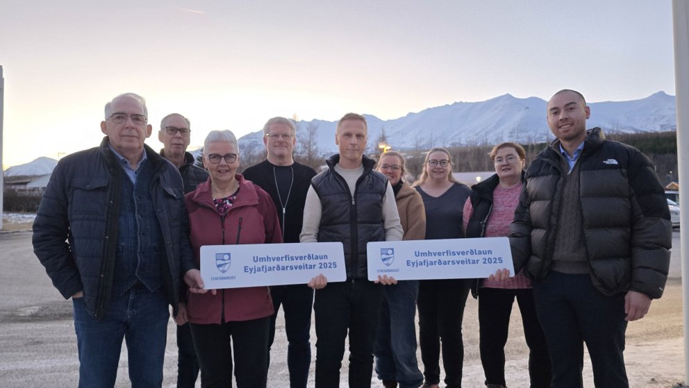 Afhending Umhverfisverðlauna Eyjafjarðarsveitar 2025