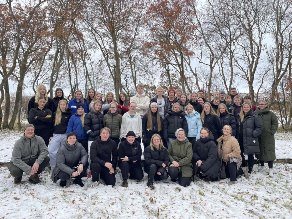 Fulltrúar frá ungmennaráði Eyjafjarðarsveitar sóttu ungmennaþing SSNE dagana 14.-15. október 2024