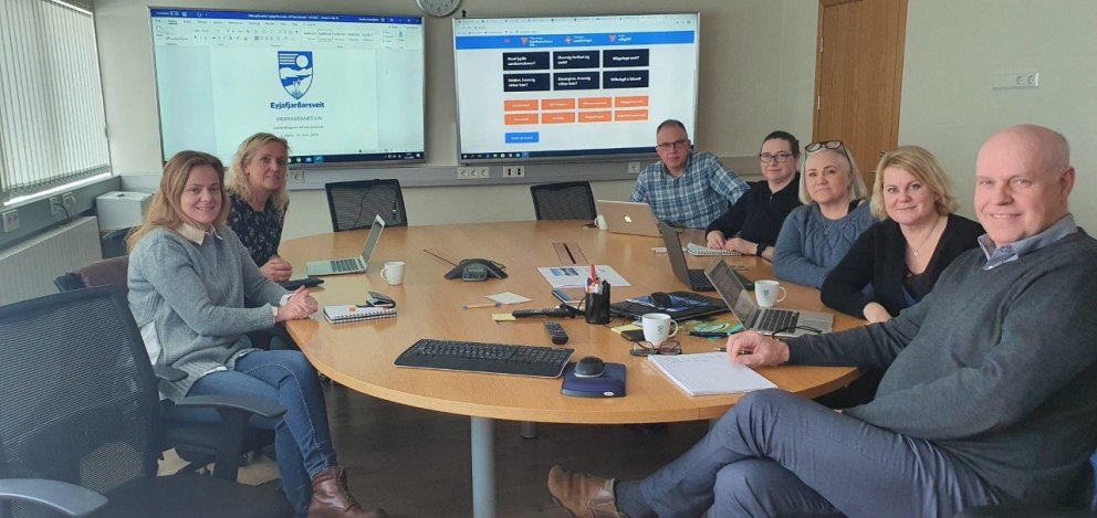 Frá fundi viðbragðshóps